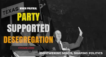 Which Political Party Championed Desegregation in American History?