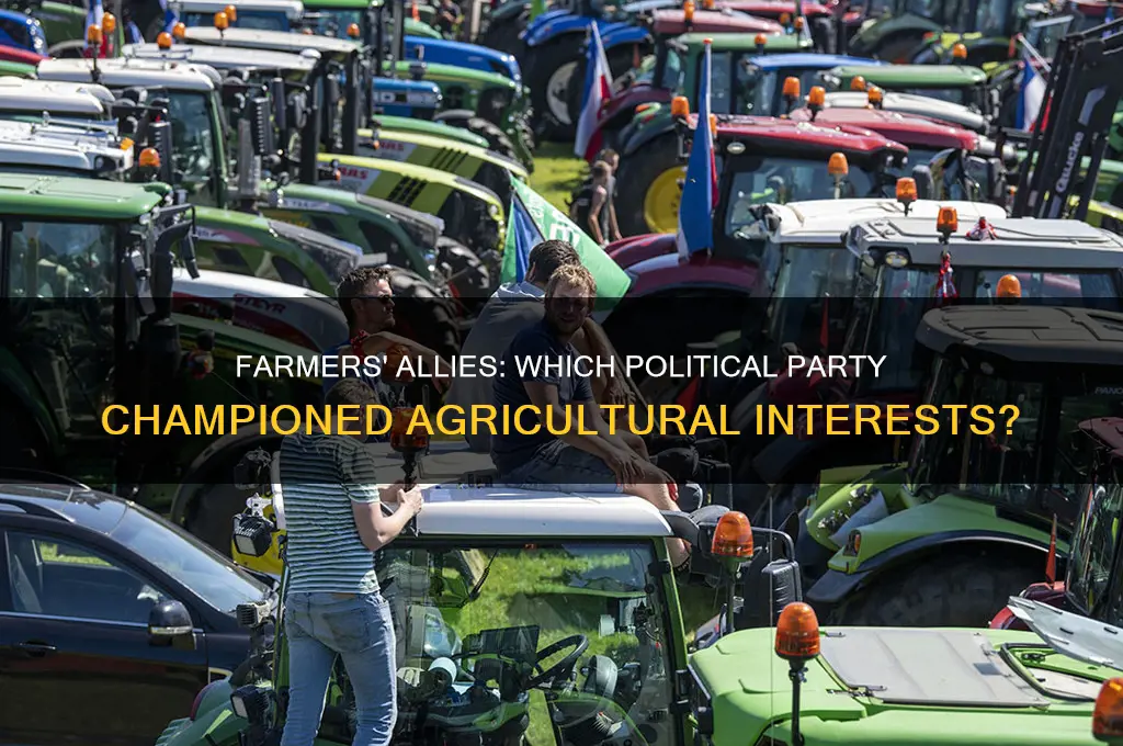 which political party supported farmers
