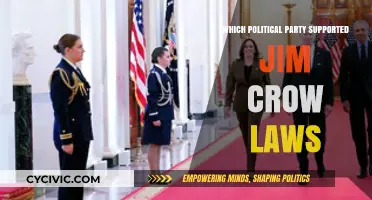 The Historical Role of the Democratic Party in Supporting Jim Crow Laws