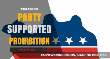 Prohibition's Political Backers: Unveiling the Party Behind the Ban