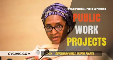 Public Works Projects: Which Political Party Championed Infrastructure Development?