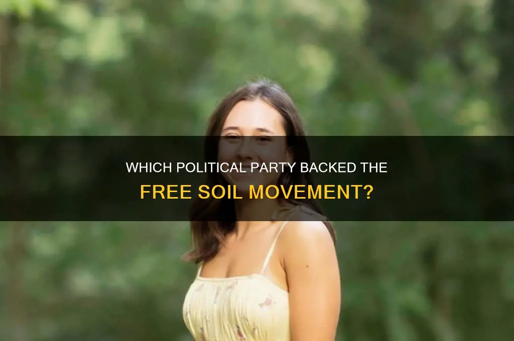 which political party supported the free soil party