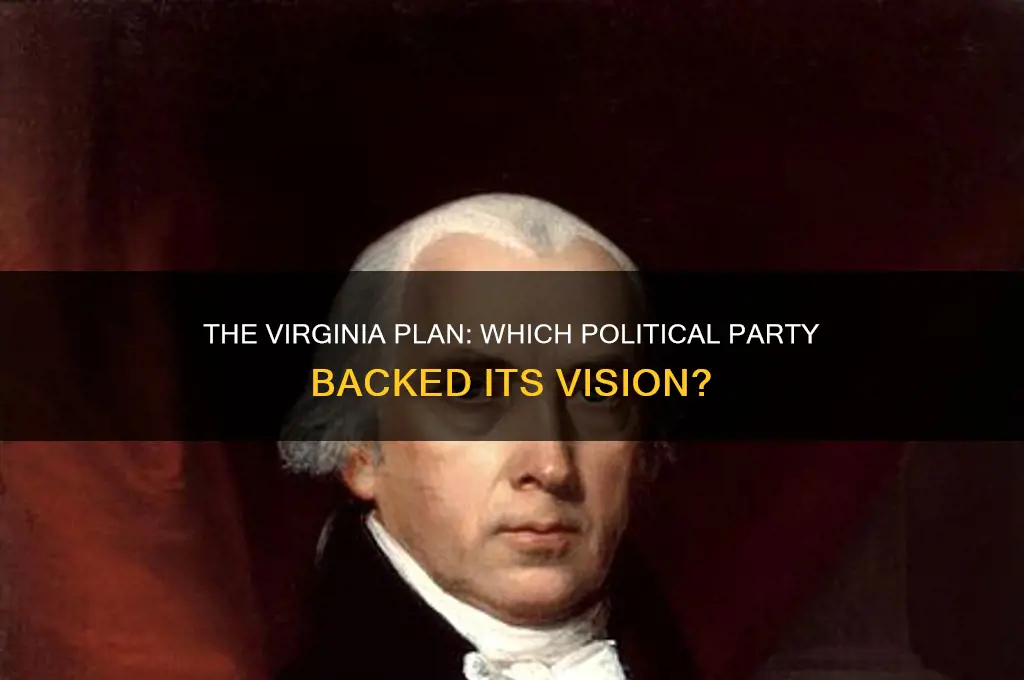 which political party supported the virginia plan