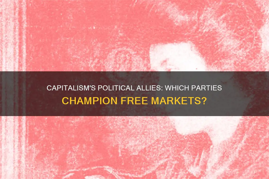 which political party supports capitalism
