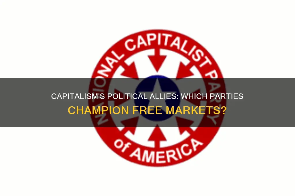 which political party supports capitialism