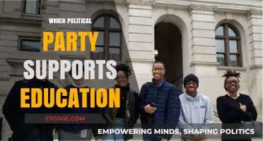 Which Political Party Champions Education Reform and Funding?