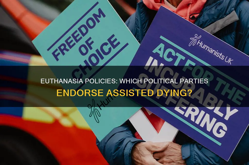 which political party supports euthanasia