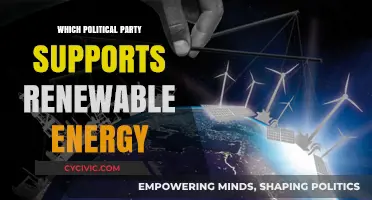 Which Political Parties Champion Renewable Energy Policies and Initiatives?