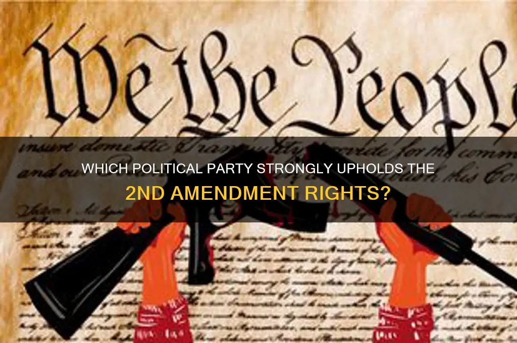 which political party supports the 2nd amendment