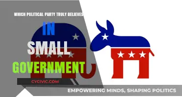 Small Government Advocates: Which Political Party Walks the Talk?