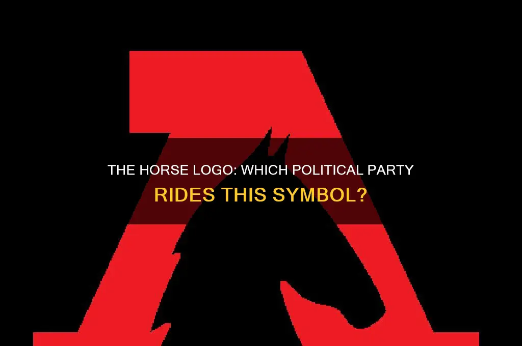 which political party uses a horse as its logo