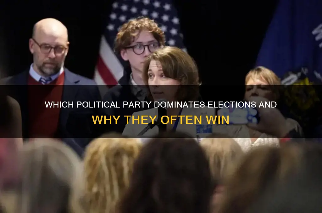 which political party usually wins elections
