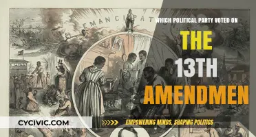 The 13th Amendment: Which Political Party Voted to Abolish Slavery?