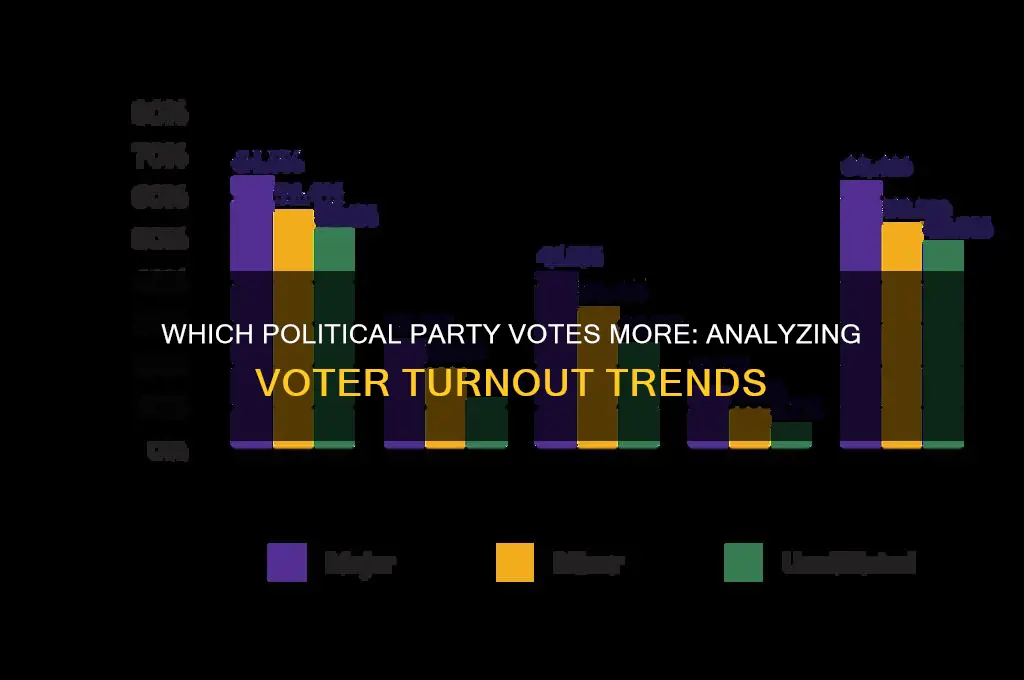 which political party votes more