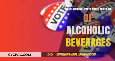 Which Political Party Advocates Banning Alcoholic Beverages in America?