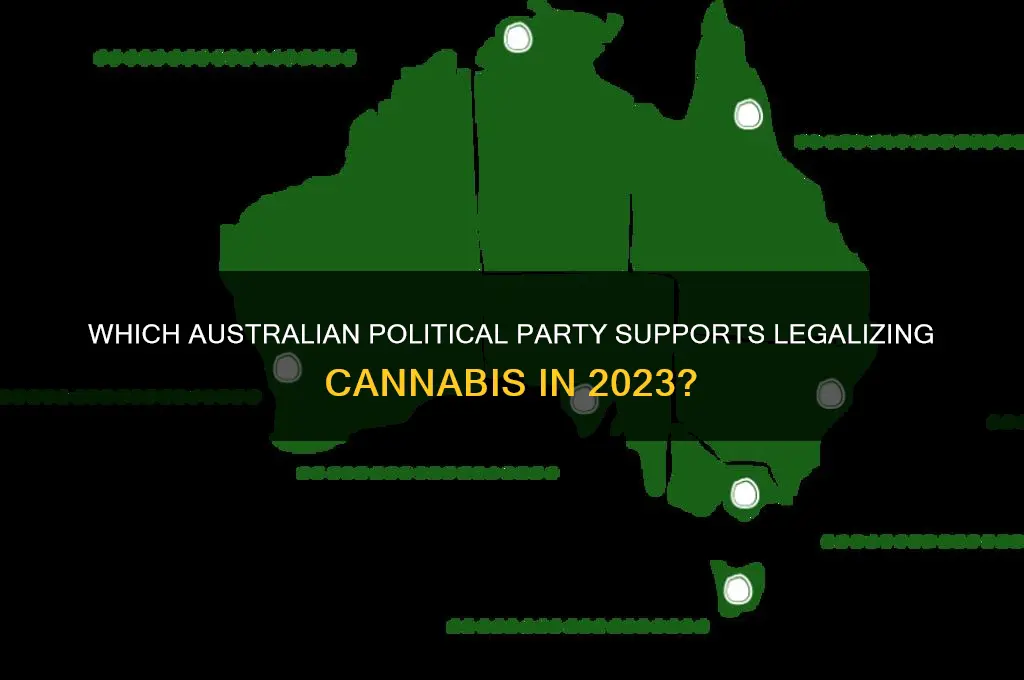 which political party wants to legalize weed australia