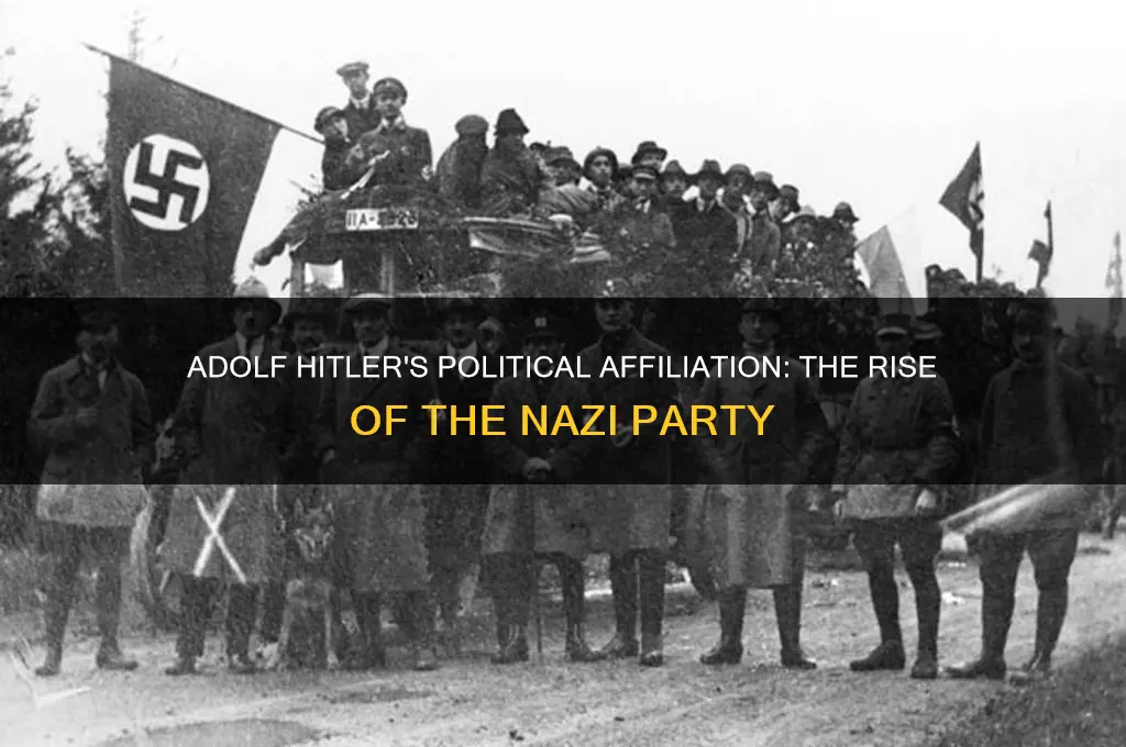 which political party was adolf hitler in