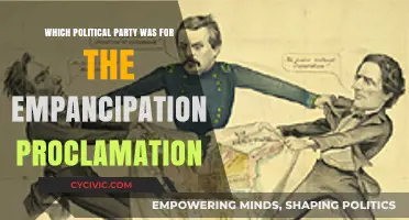 The Emancipation Proclamation: Which Political Party Supported Freedom?