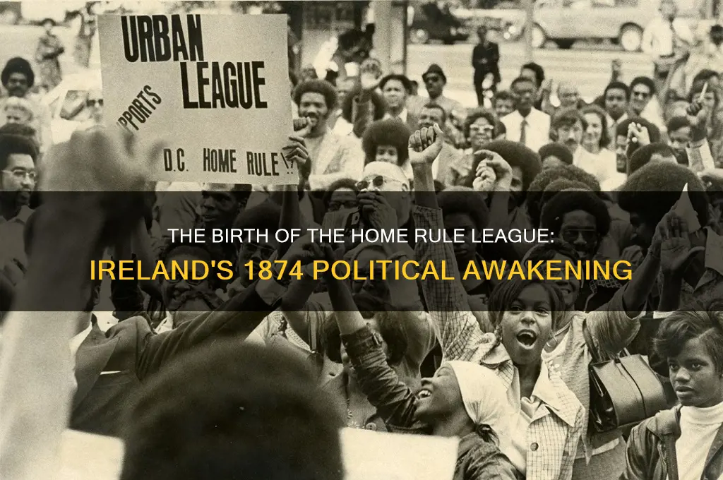 which political party was formed in 1874