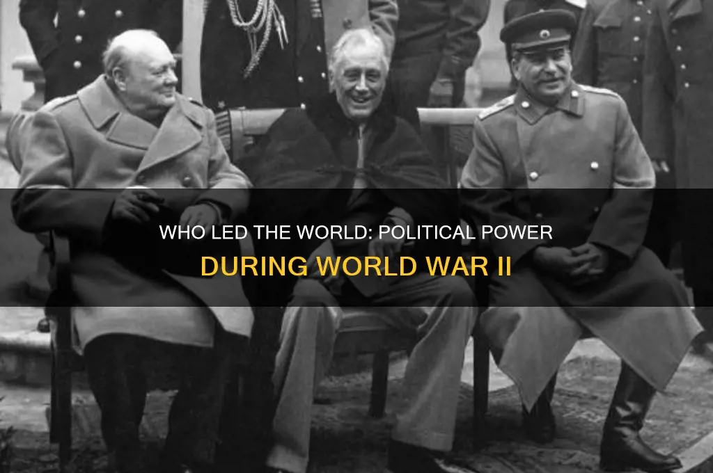 which political party was in power during ww2