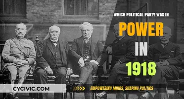 1918 Political Leadership: Which Party Held Power During the Great War?