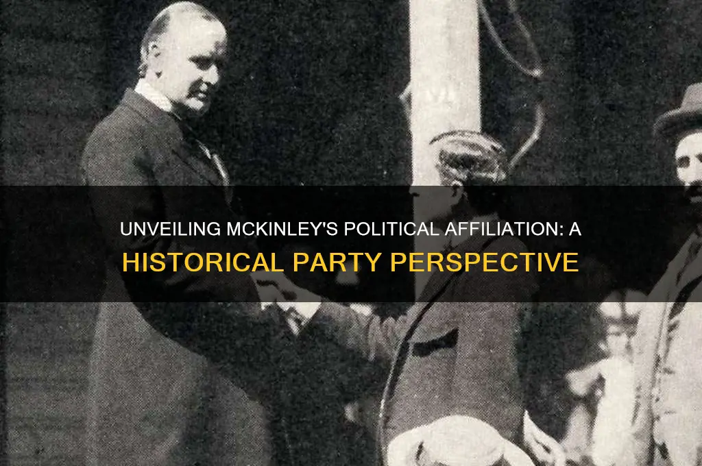 which political party was mckinley