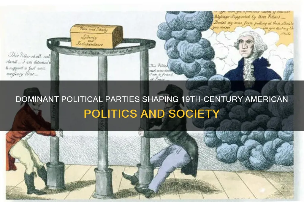 which political party was most popular in the 1800s