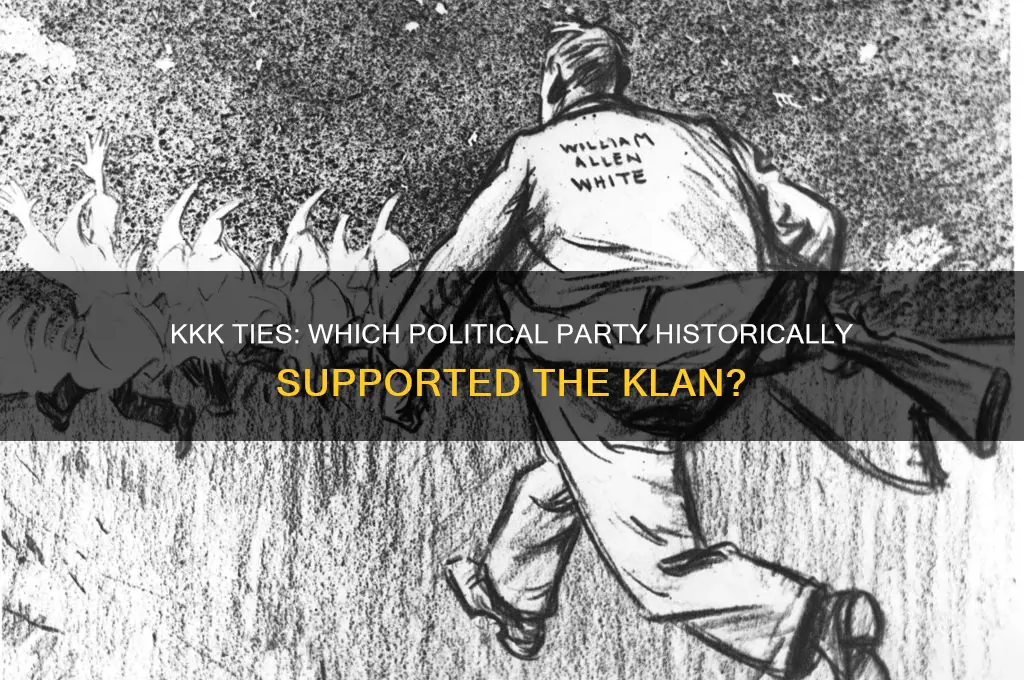 which political party was pro kuklus clan