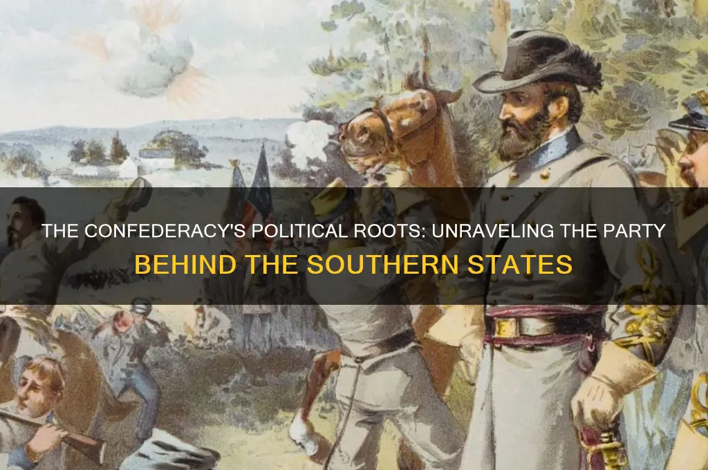 which political party was the confederacy