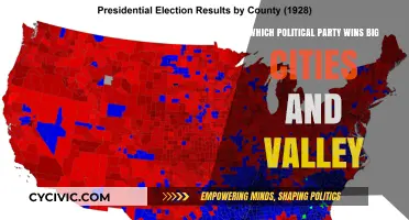 Urban vs. Rural: Which Political Party Dominates Big Cities and Valleys?