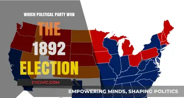 The 1892 Election Victory: Which Political Party Claimed the Win?