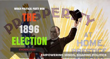 1896 Election Victory: Which Political Party Claimed the White House?
