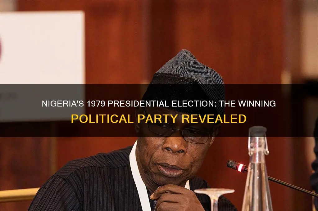 which political party won the 1979 presidential election in nigeria