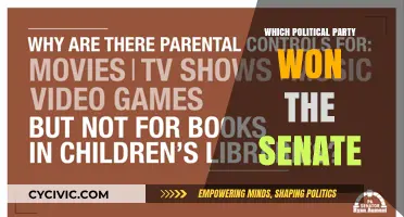 Which Political Party Secured Control of the Senate in 2023?