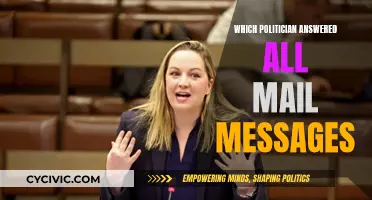 The Politician Who Responded to Every Mail Message
