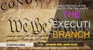The Executive Branch: Where in the Constitution?