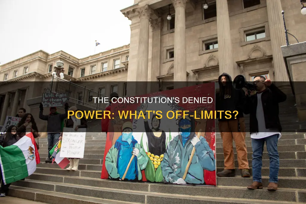 which power is expressly denied in the constitution