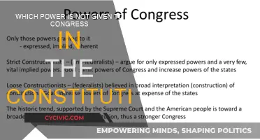 Congressional Constraints: Powers Denied by the Constitution