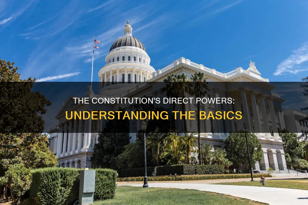 which powers are those found directly in the constitution