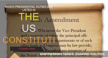Presidential Duties: What the US Constitution Says
