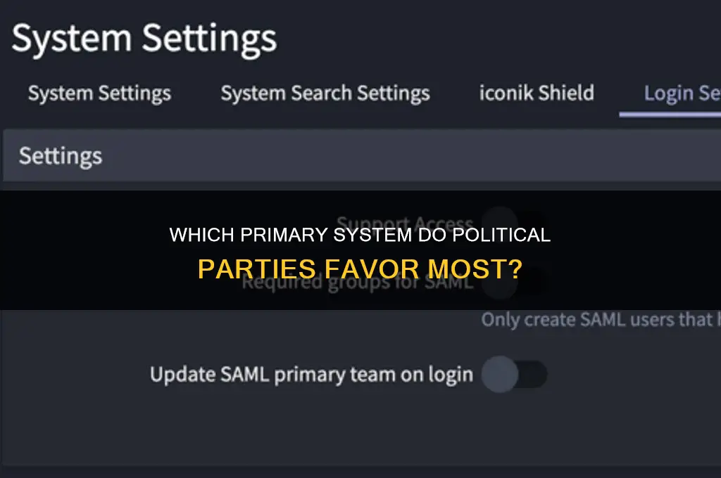 which primary do the political parties like best