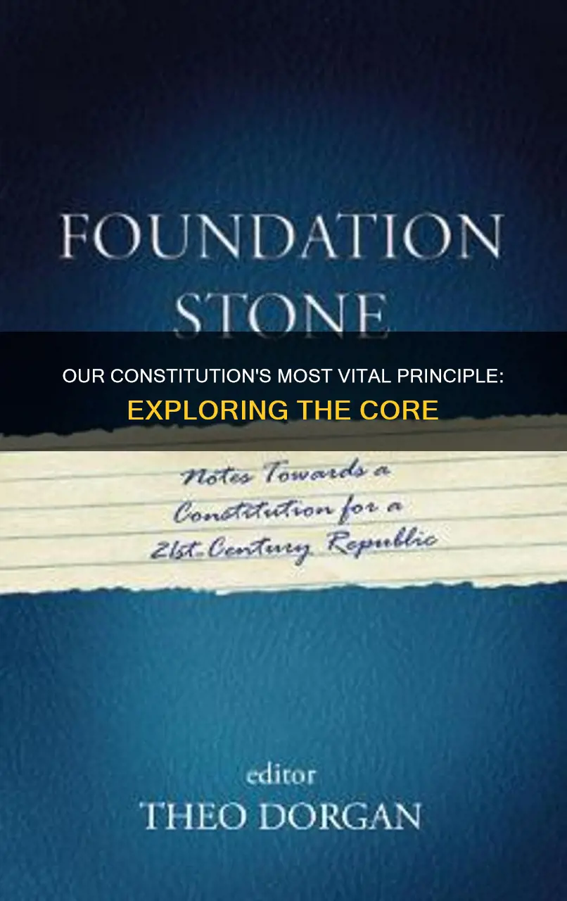 which principle of the constitution is most important