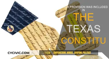 Texas Constitution: The Provisions Explained