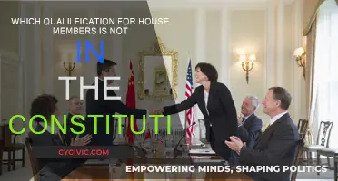 What House Members Need That's Not in the Constitution