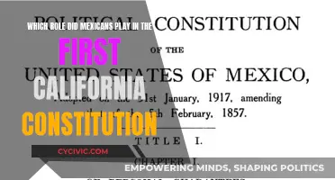 Mexicans' Role in California's First Constitution