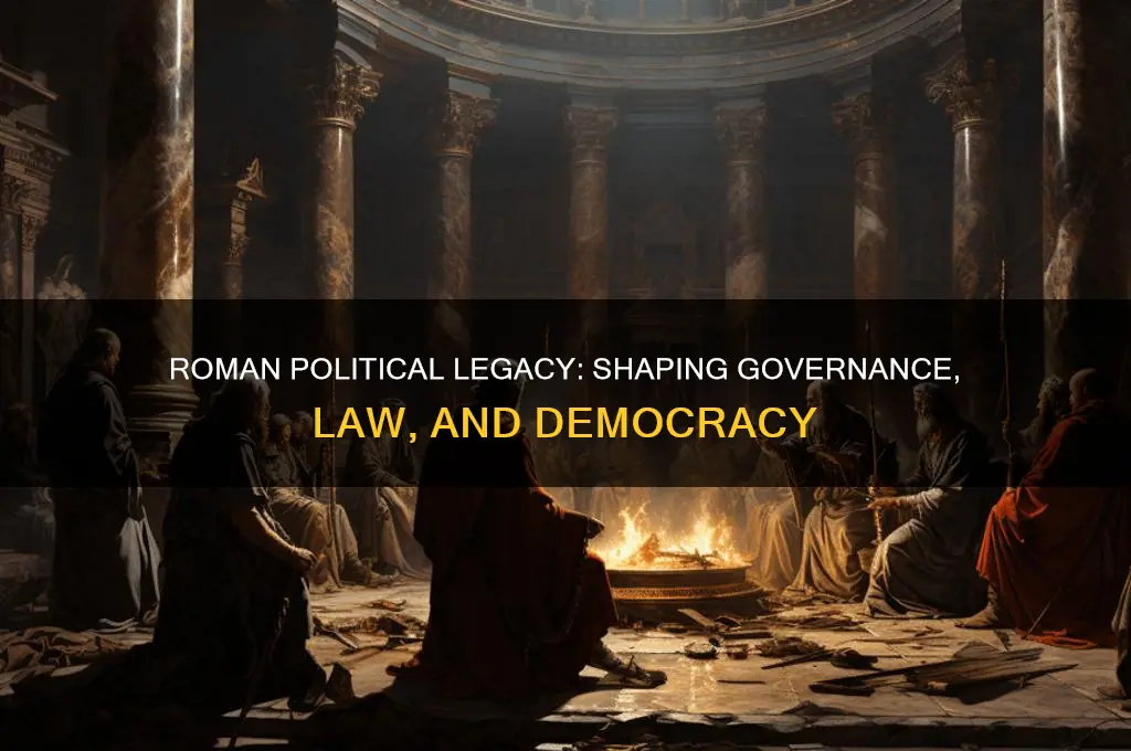 which roman contribution to political