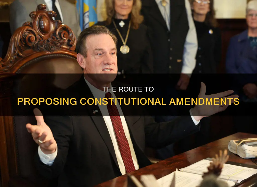 which route of proposing a constitutional admendment has been used