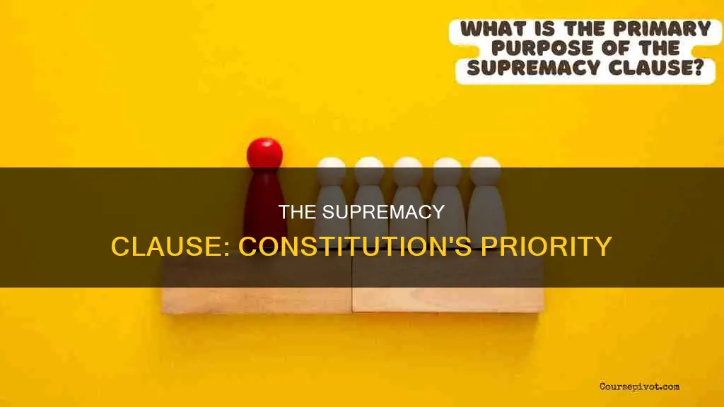 which section establishes that the constitution takes priority