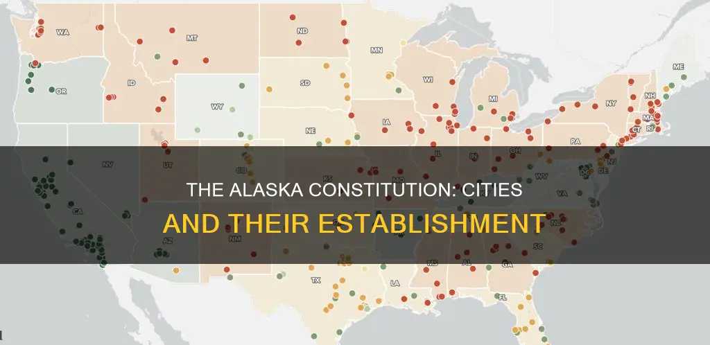 which section of the alaska constitution establishes cities