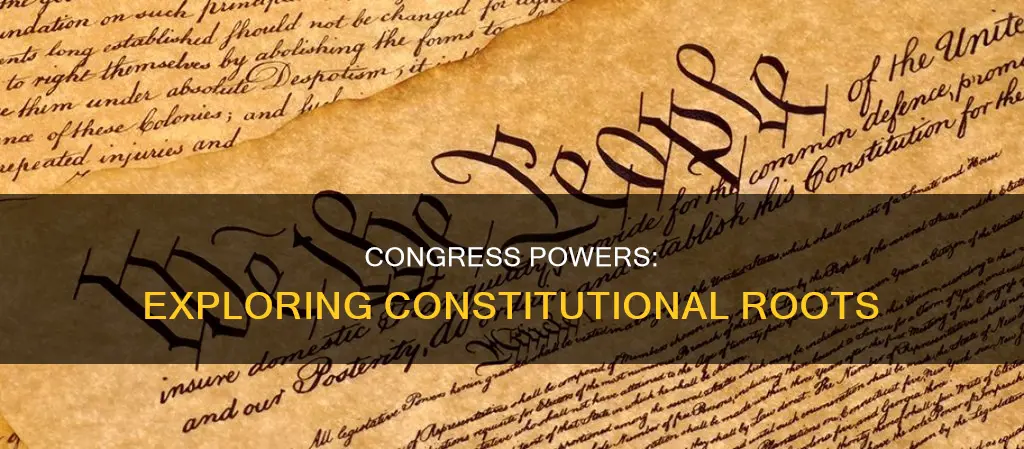 which section of the constitution gives congress its power